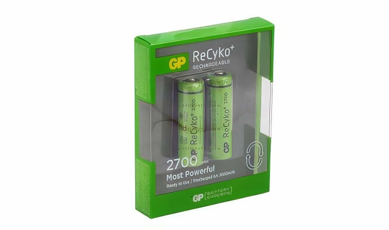2 Adet Gp Recyko 2700 Serisi Aa Şarjlı Kalem Pil (2600 Mah) - 2