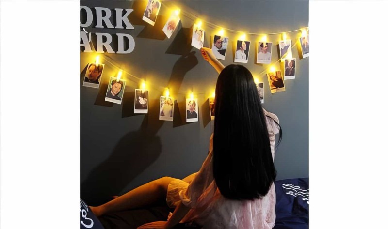 20 Ledli Günışığı Işıklı Fotoğraf Mandalları 3 Metre - 1