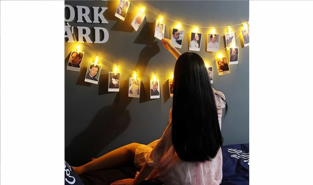 20 Ledli Günışığı Işıklı Fotoğraf Mandalları 3 Metre - 1