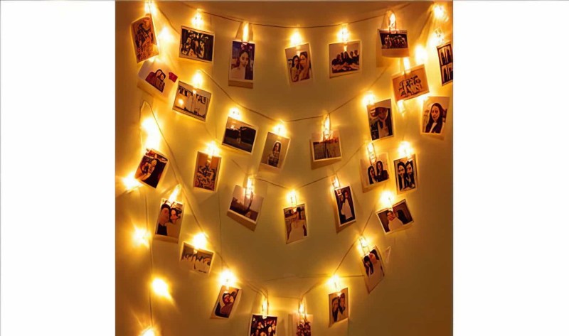 20 Ledli Günışığı Işıklı Fotoğraf Mandalları 3 Metre - 2