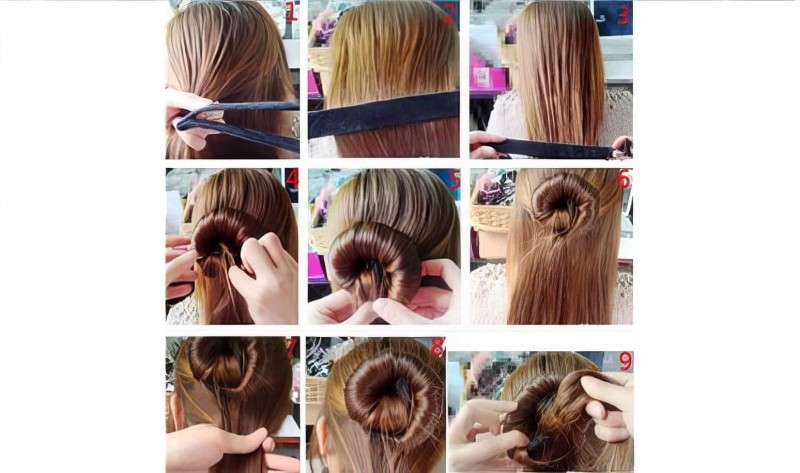 2'li Sihirli Topuz Yapıcı Hairagami Bun Tail - 6