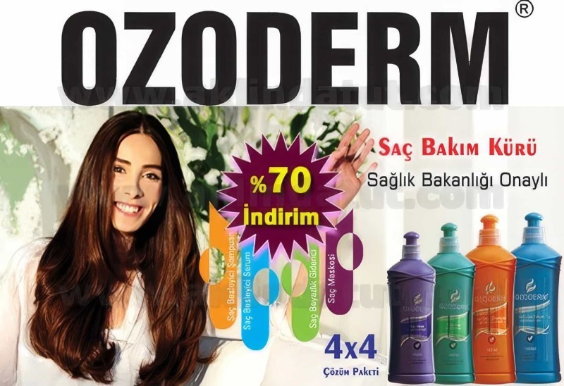 3 Adet Ozoderm 4'lü Saç Bakım Seti - 6