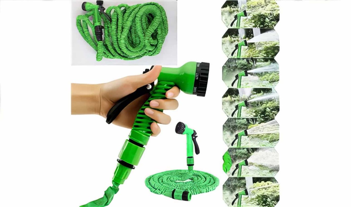 30 Metre Tabancalı Uzayan Hortum Expandable Hose - 6