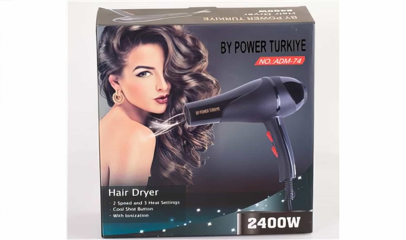 3000 Watt  Profesyonel Fön Makinesi By Power Türkiye Adm-730 - 1