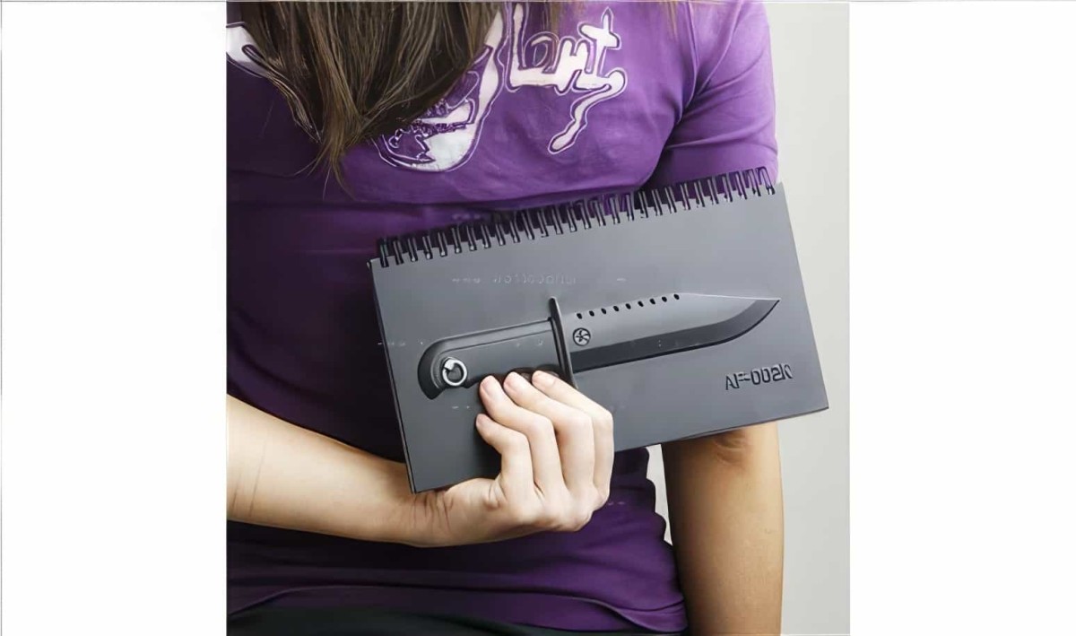 3d Bıçak Tasarımlı Defter - 1