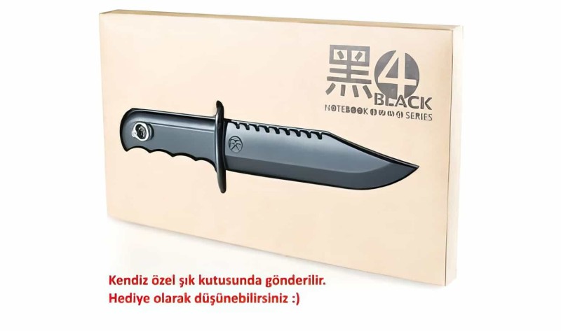 3d Bıçak Tasarımlı Defter - 3