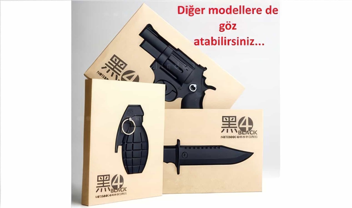 3d Bıçak Tasarımlı Defter - 6
