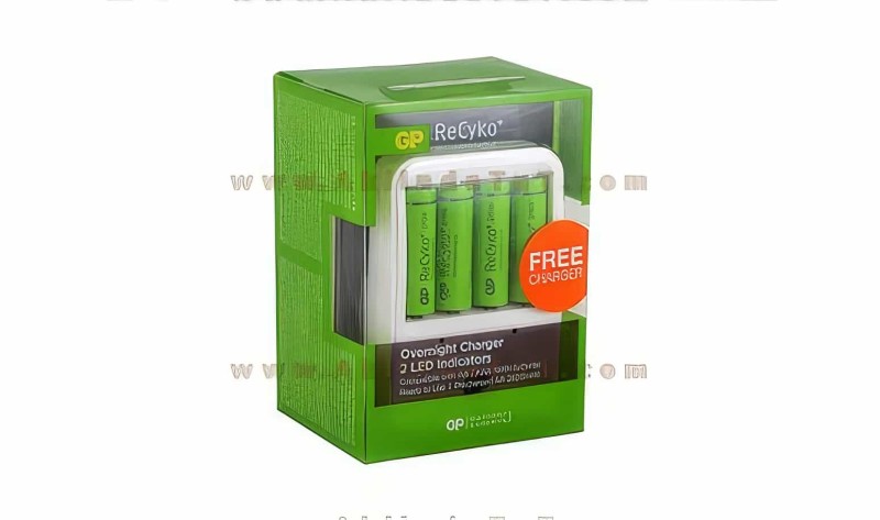 4 Adet Gp Recyko 2700 Serisi Aa Şarjlı Kalem Pil + Gp Pb420gs (220v) Pil Şarj Cihazı - 1