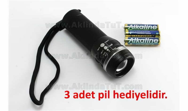 50w Zoomlu El Feneri (orjinal) - 4