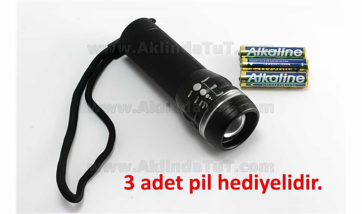50w Zoomlu El Feneri (orjinal) - 4
