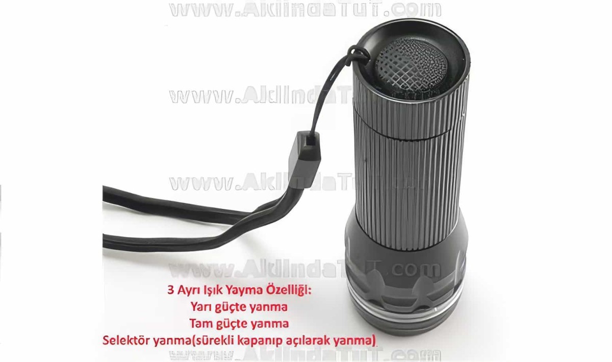 50w Zoomlu El Feneri (orjinal) - 5