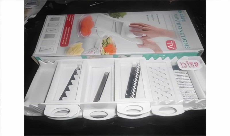 6 Bıçaklı Çok Fonksiyonlu  Rende Dilimleme Seti - 2