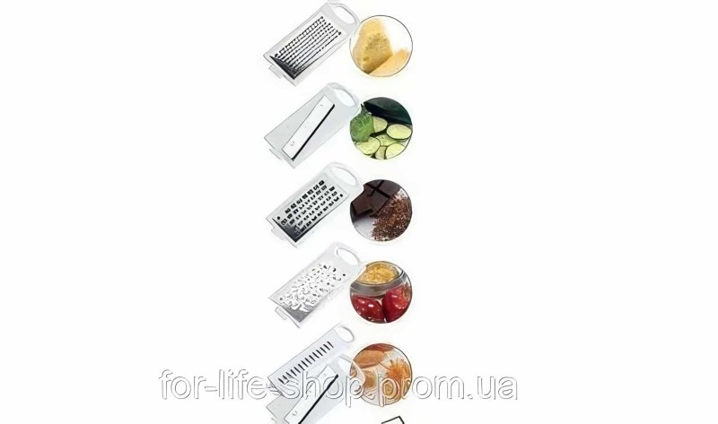 6 Bıçaklı Çok Fonksiyonlu  Rende Dilimleme Seti - 3