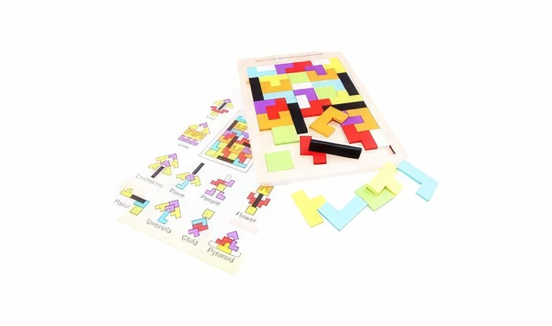 Ahşap Blok Tetris Zeka Oyunu Wooden Block Puzzle - 6