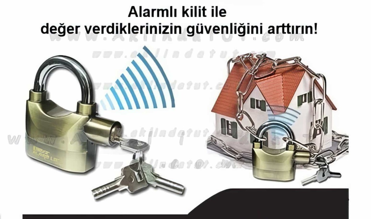 Alarmlı Asma Kılit - 6