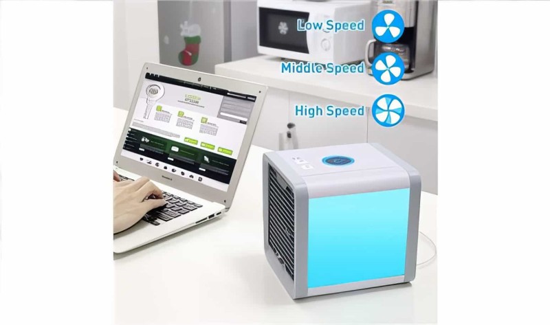 Arctic Air Taşınabilir Hava Soğutucu Usb Mini Klima, Hava Temizleyici Su Özellikli Fan - 5