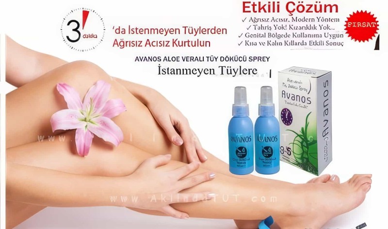 Avanos Tüy Dökücü Sprey 2 Adet 100ml - 1