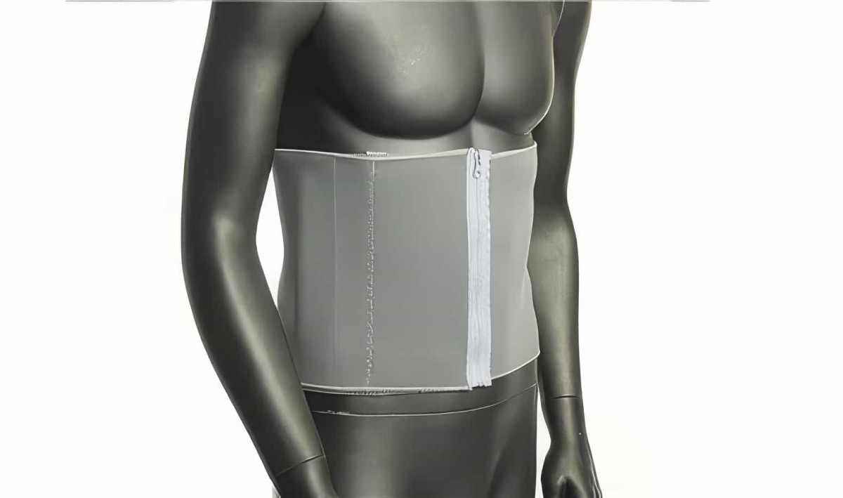 Ayarlanabilir Fermuarlı İnceltici Bel Korsesi Adjustable Slimming Belt 4 Fermuarlı - 2
