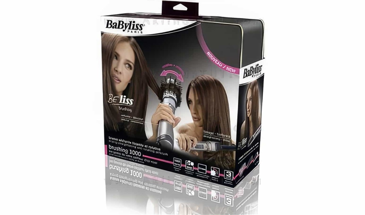 Babyliss Beliss Brushing 1000w 2735e Hava Üflemeli Döner Fırçalı Saç Şekillendirici - 3