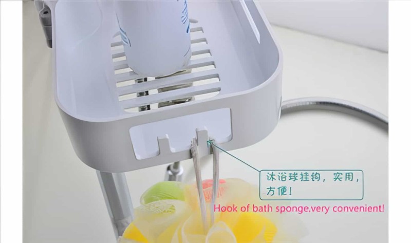 Banyo Duş Organizer Plastik Sabunluk - 4