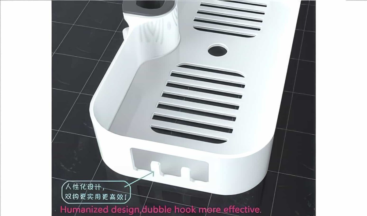 Banyo Duş Organizer Plastik Sabunluk - 6