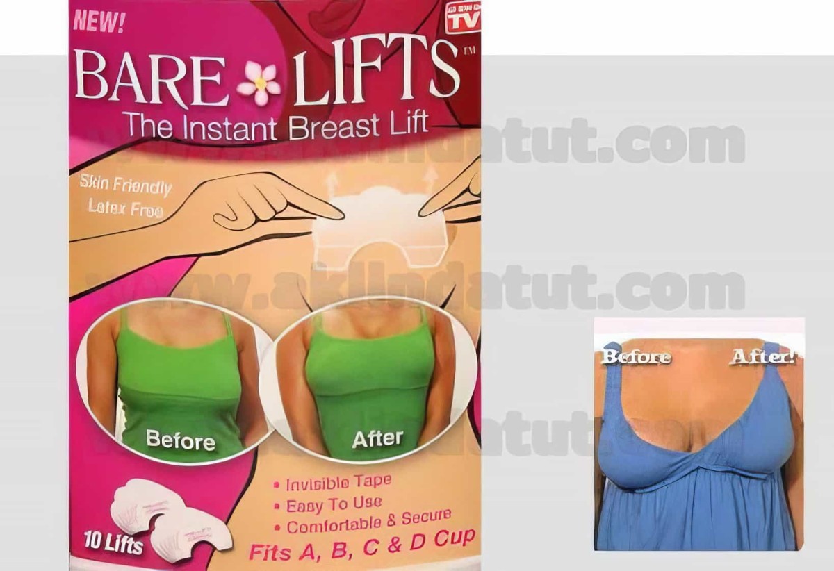 Bare Lifts Göğüs Toparlayıcı Askısız  Sırtsız Sütyen 10'lu Paket - 6