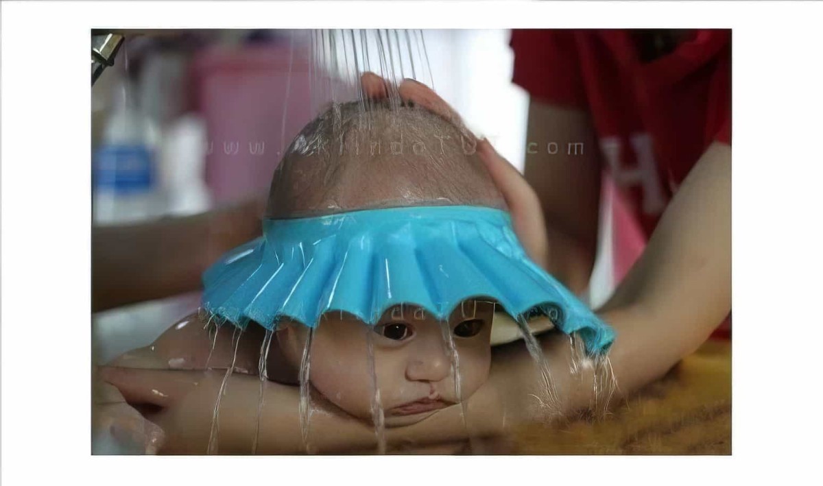 Bebek Banyo Şapkası Baby Mate - 1