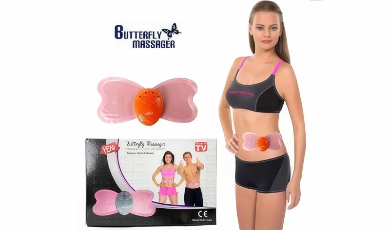 Butterfly Massager Kablosuz Karın Kası Çalıştırıcı Kelebek Masaj Aleti - 1
