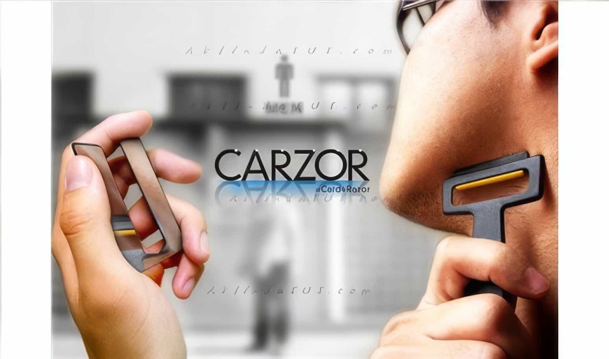 Carzor Kredi Kartı Şeklinde Tıraş Seti - 1