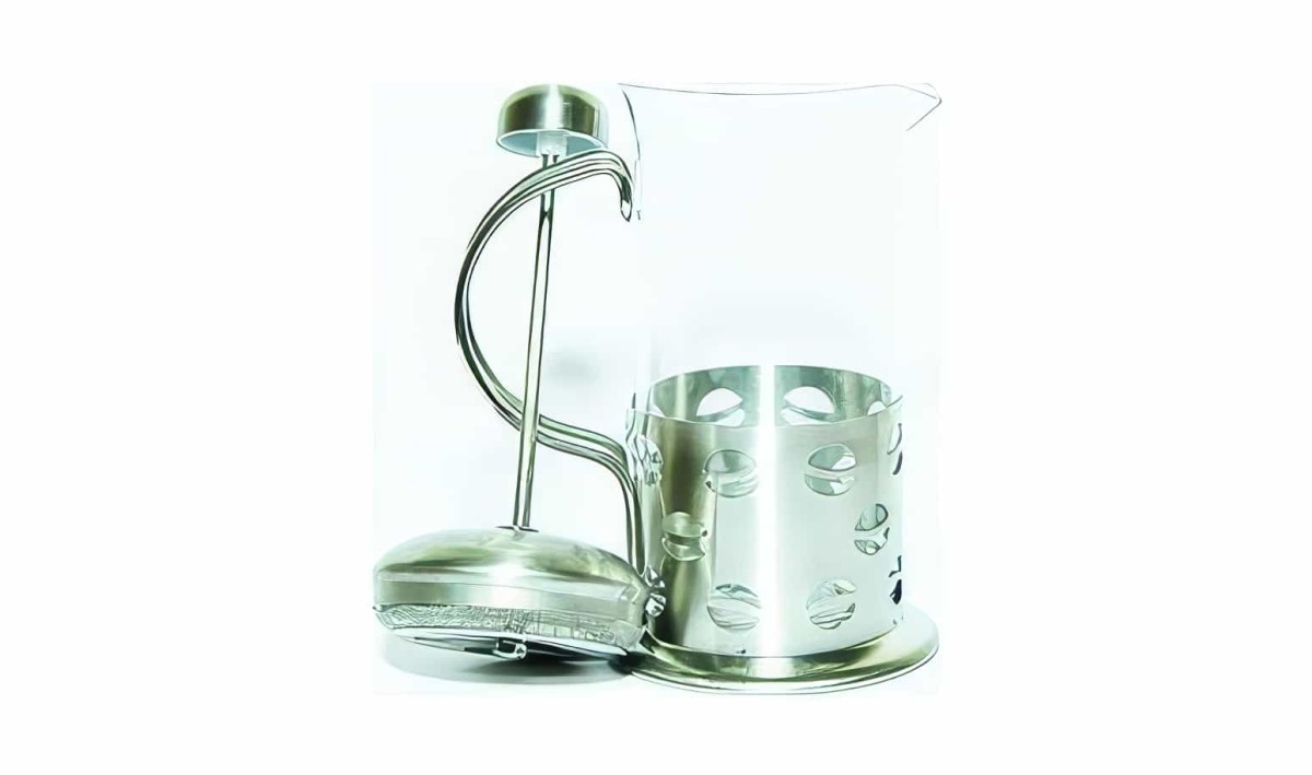 Çelik French Press Kahve Ve Bitki Çayı Demliği 350 Ml - 5