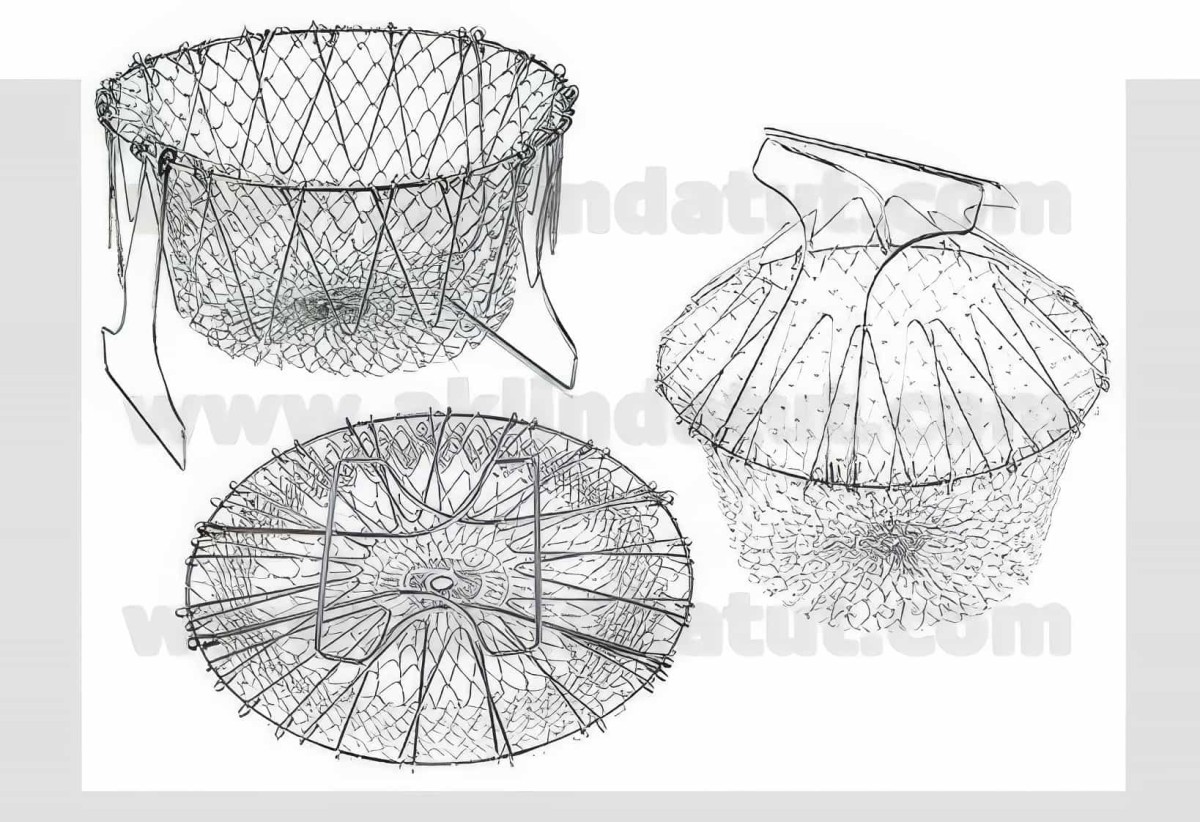 Chef Basket Çok Fonksiyonlu Pratik Süzgeç - 6