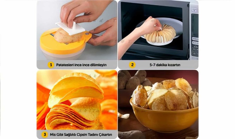 Cips Yapma Seti - Chips Maker - 3