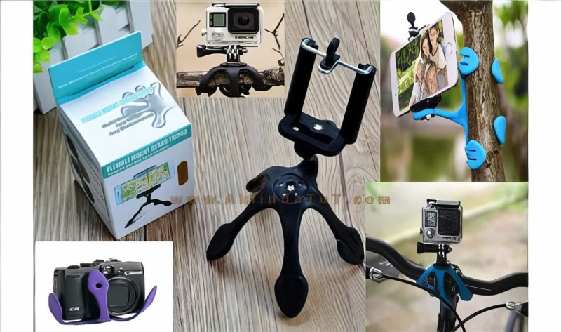 Çok Amaçlı Portatif Esnek Tripod Gekko - 6