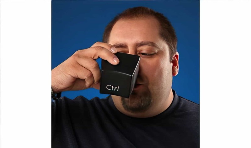 Ctrl Alt Del Şeklinde Kase Takımı 3lü Set - 6