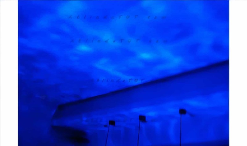 Dalgalar Gece Işığı Projektör Hoparlör - Daren Waves Ocean Projector Night Light Speaker Lamp - 5