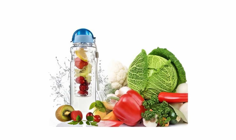 Detoks Matara Sağlıklı Yaşam Matarası 750ml - 3