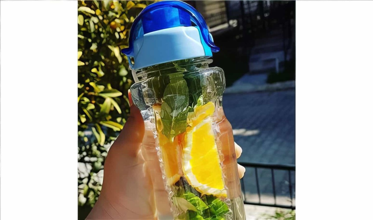 Detoks Matara Sağlıklı Yaşam Matarası 750ml - 4