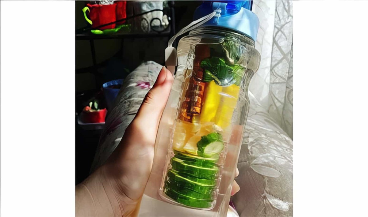 Detoks Matara Sağlıklı Yaşam Matarası 750ml - 5