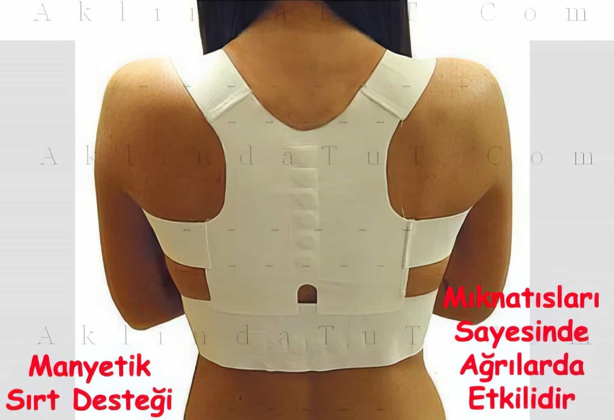 Dik Duruş Korsesi - Bel Destekli Manyetik Sırt Korsesi - 2