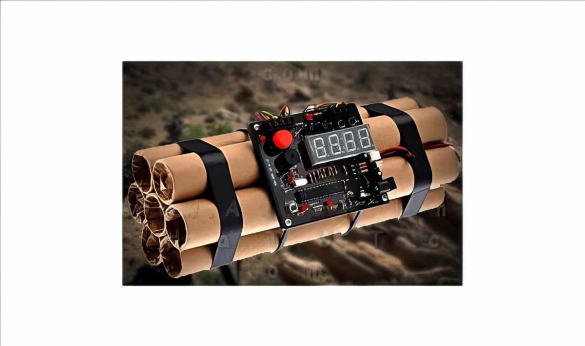 Dinamit Çalar Saat - Defuse A Bomb Alarm Clock - Orjinal - 5