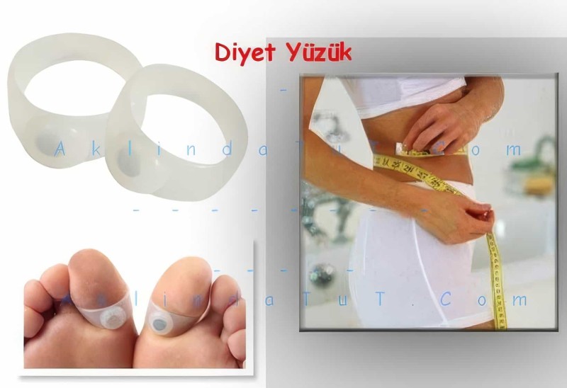 Diyet Yüzük - Manyetik Diyet Akapunktur Yüzük 2 Adet (orjınal) Nano Diet - 1
