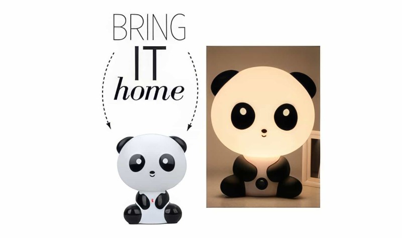 Dokunmatik Dekoratif Panda Gece Lambası - 2