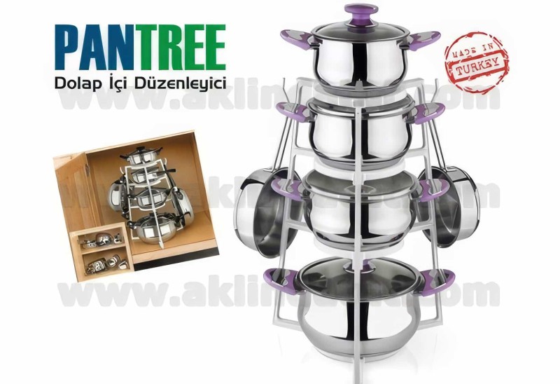 Dolap İçi Tencere Düzenleyici Pantree (orjinal) - 2