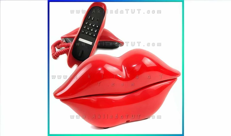 Dudak Tasarımlı Telefon - 1