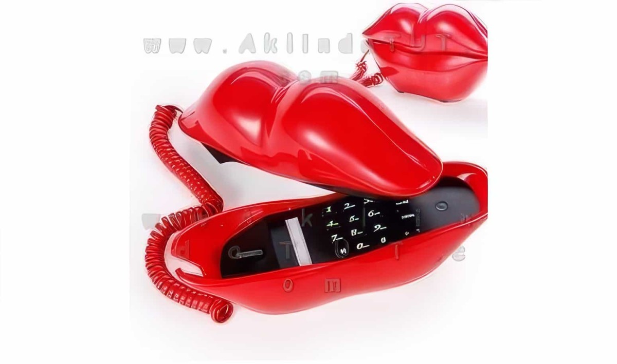 Dudak Tasarımlı Telefon - 4