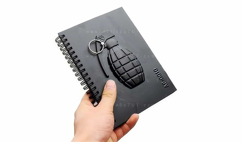 El Bombası Desenli Defter - 1