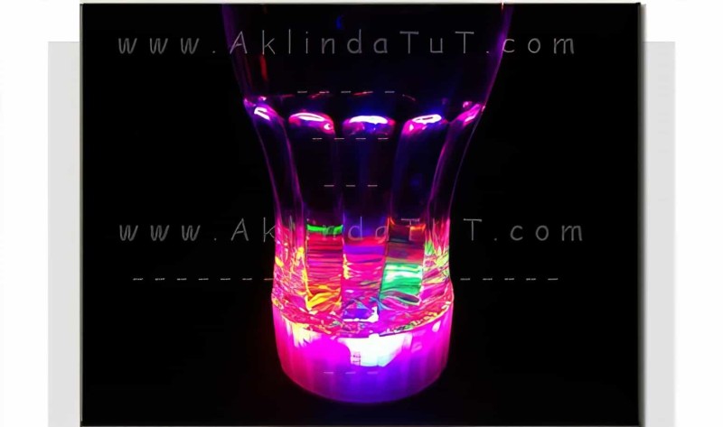 Fancy Light Glass Led Lambalı Bardak - 2