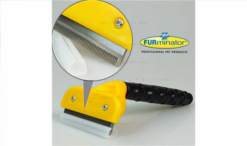 Furminator Kedi Köpekler İçin Tüy Alıcı Large 10 Cm (hayvan Tarağı) - 5