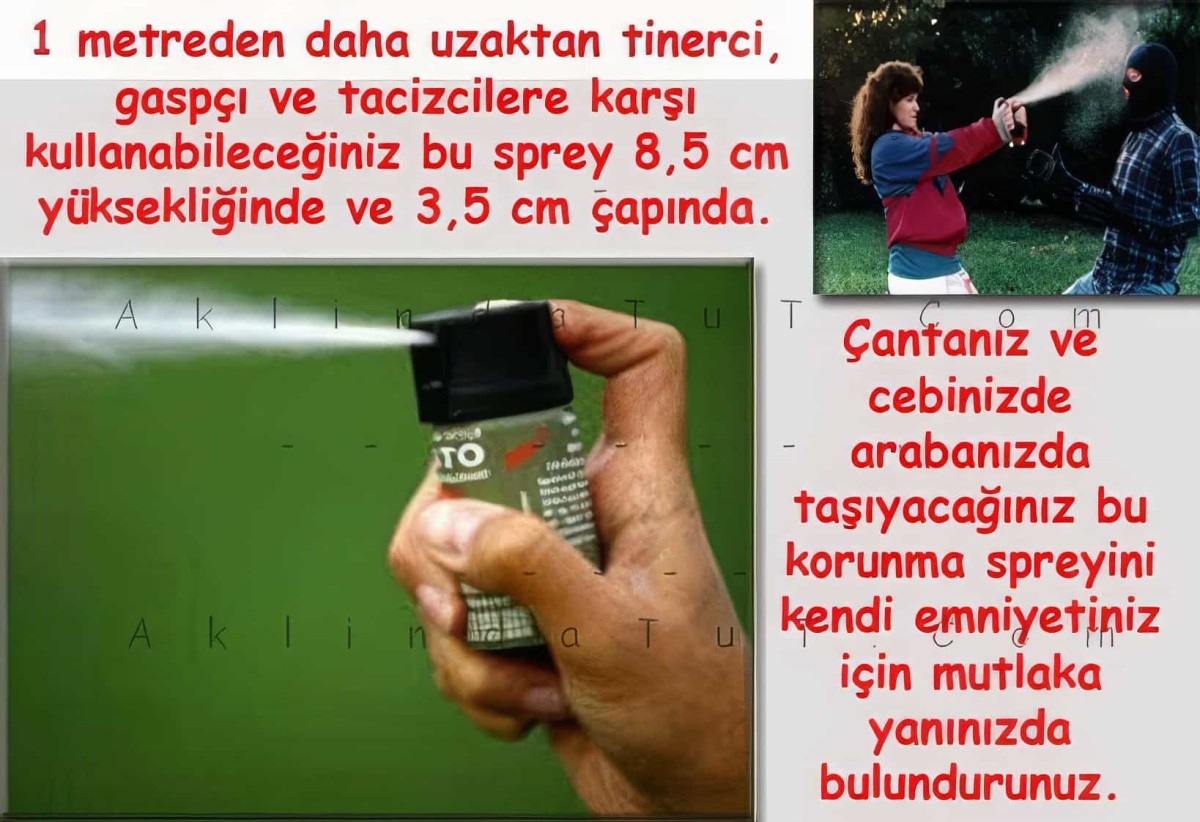 Göz Yaşartıcı Nato Biber Gazı Spreyi (orjinal Alman Malı) - 1