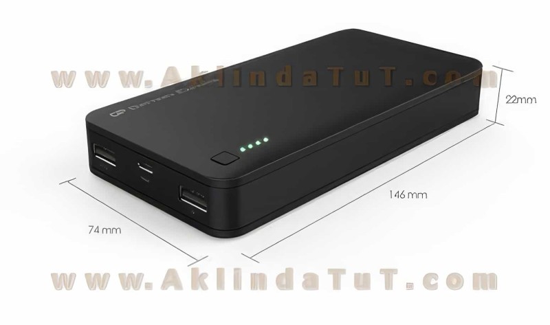 Gp Powerbank 20000 Mah Taşınabilir Şarj Aleti Gp 3c20a - 4